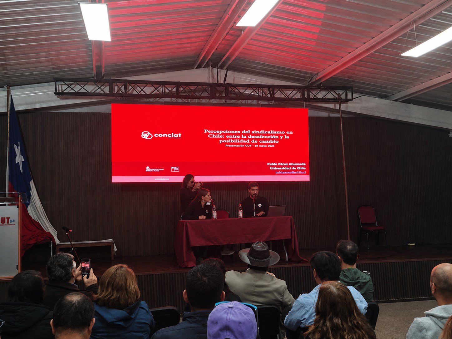 Registro de actividades y participación sindical