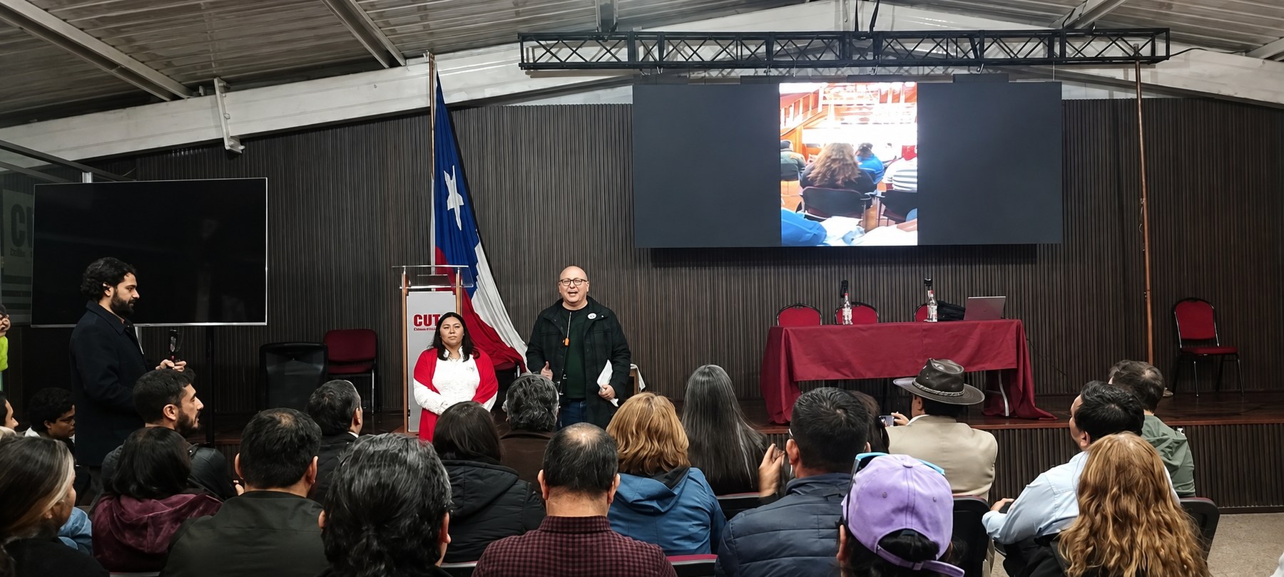 Actividad del Sindicato de Trabajadores Clínica Los Carrera